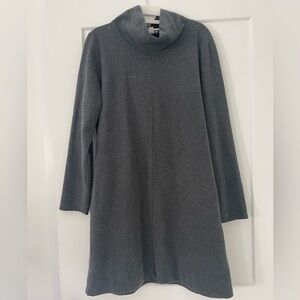 Pure Jill Gray Sweater Dress Medium
